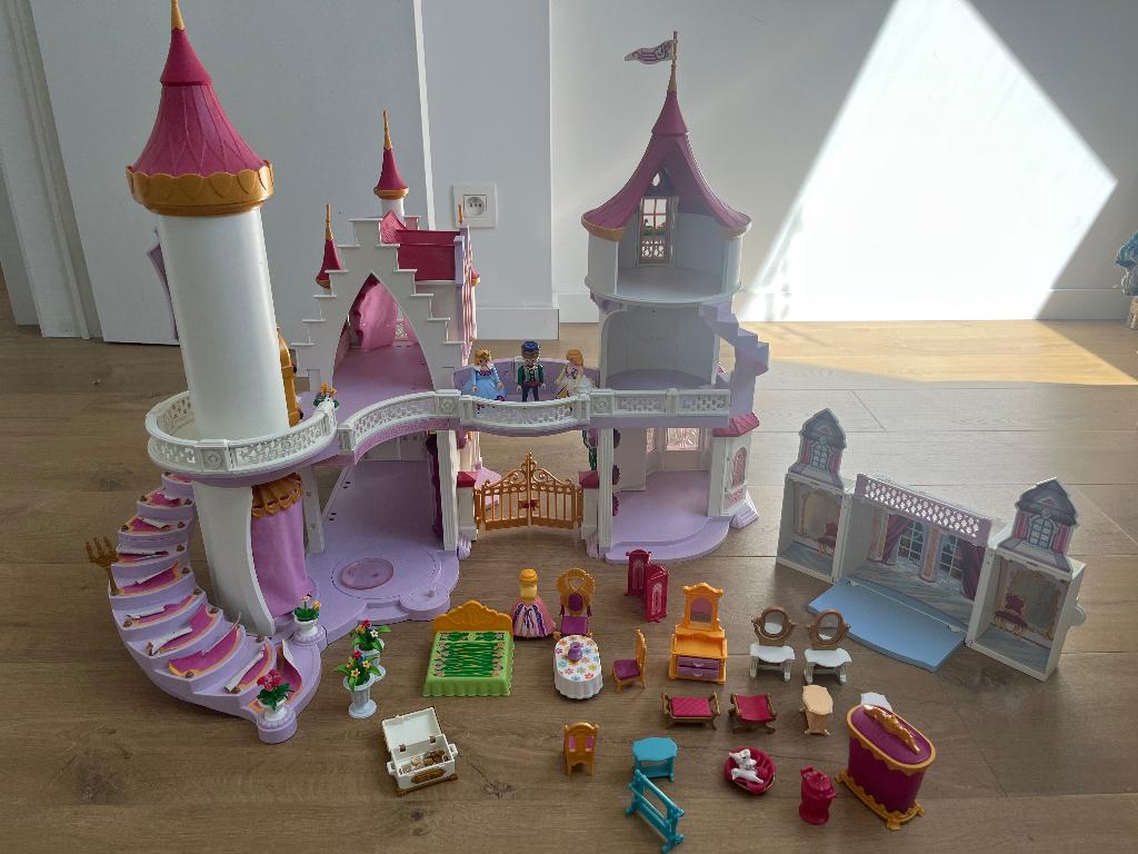 Playmobil kasteel, Enlèvement, Utilisé, Ensemble complet