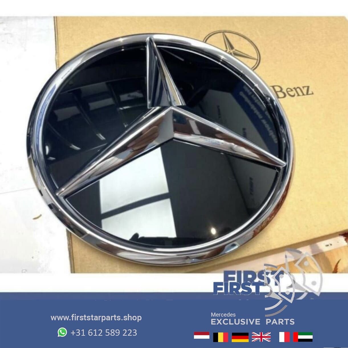 Mercedes FACELIFT STER LOGO GRIL EMBLEEM X247 W253 W167 C167, Utilisé, -, -, Enlèvement ou Envoi