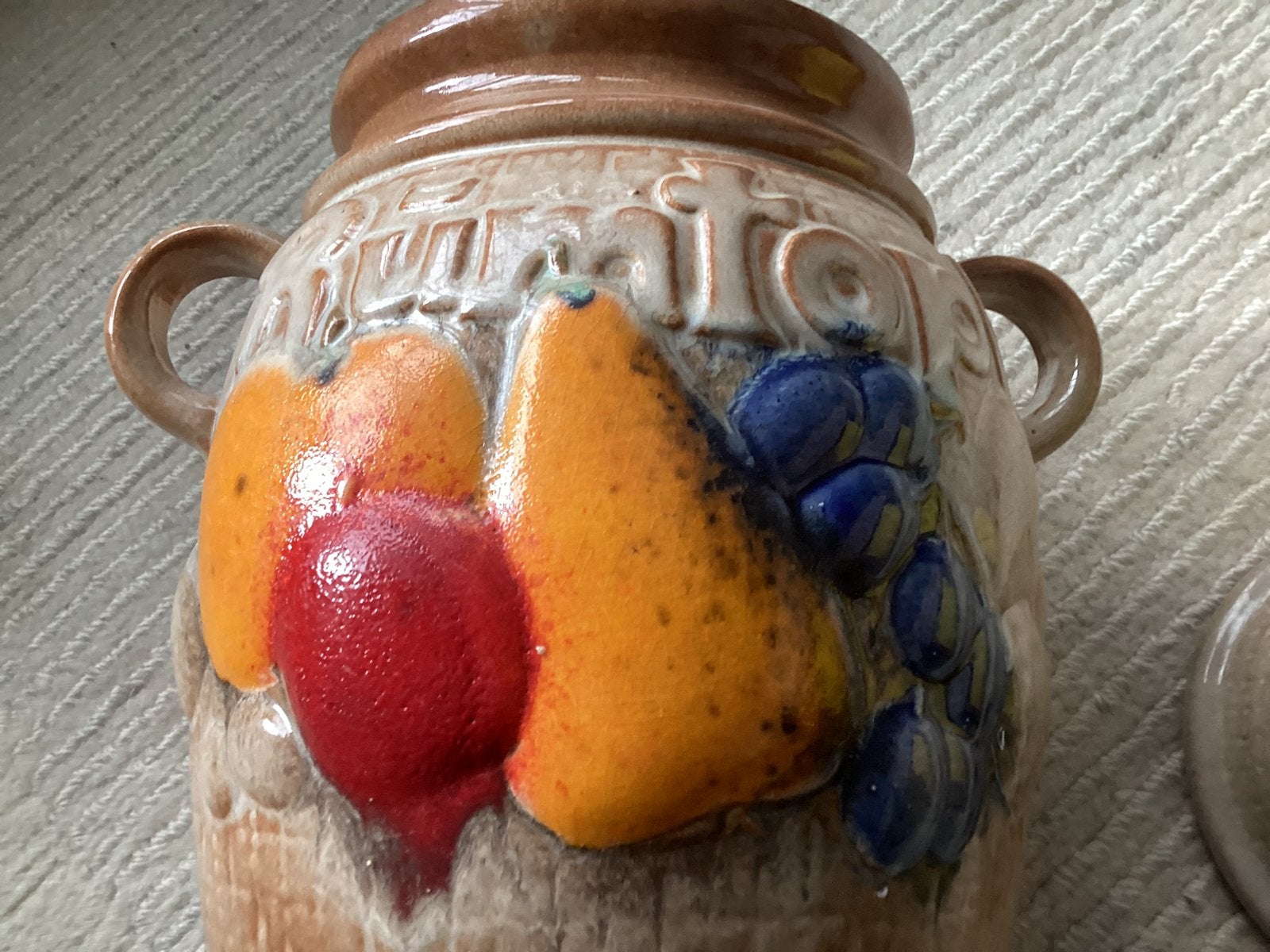 Rumtopf.  Nieuwstaat, Ophalen