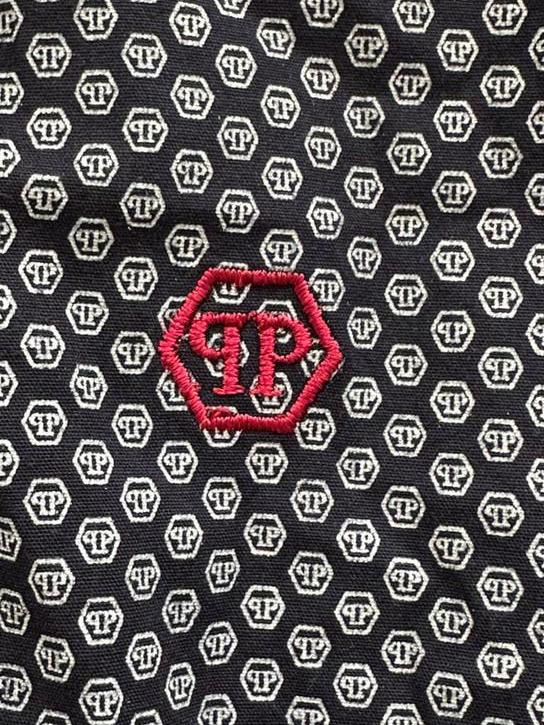 Exclusief hemd Philipp Plein in nieuwstaat, Kleding | Heren, Ophalen of Verzenden, Zo goed als nieuw, Blauw, Halswijdte 41/42 (L)