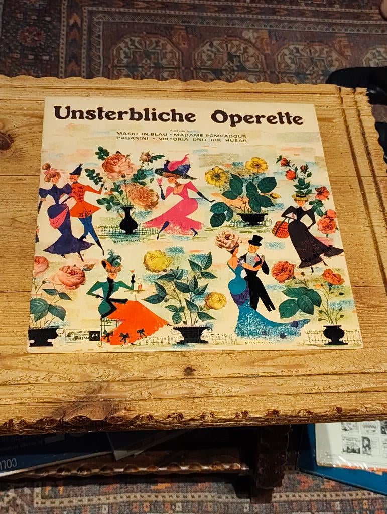 Lp Unsterbliche Operette, Envoi, Comme neuf, Autres formats