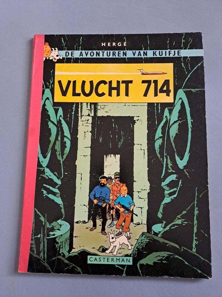 Kuifje Vlucht 714, 1ste druk, zeer goede staat, Une BD, Enlèvement ou Envoi