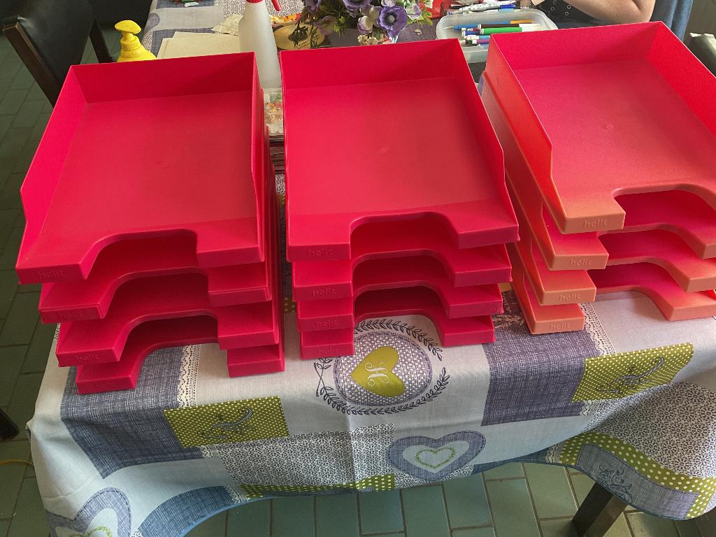 Klasseerbakjes, Ophalen
