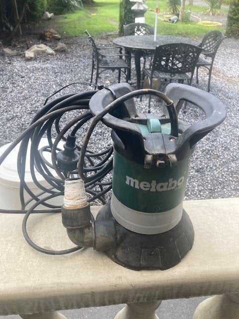 dompelpomp Metabo tp6600 zeer goede staat €50, Ophalen, Dompelpomp