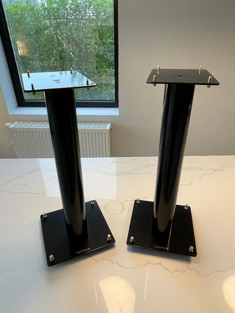 Norstone Stylum 2 - Zwart - luidsprekerstand - 60cm, Overige typen, Zo goed als nieuw, Minder dan 60 watt, Ophalen