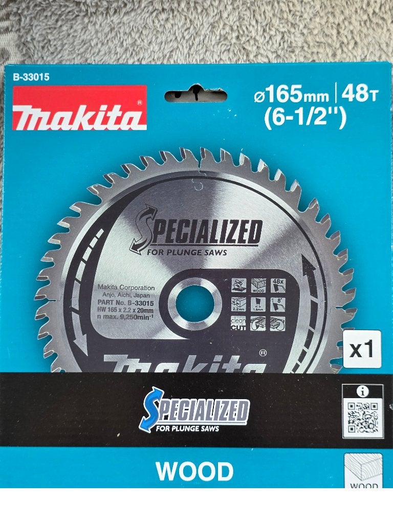 Nieuw Makita Zaagblad 165x20 48T (B-33015) 25eur, Ophalen, Makita