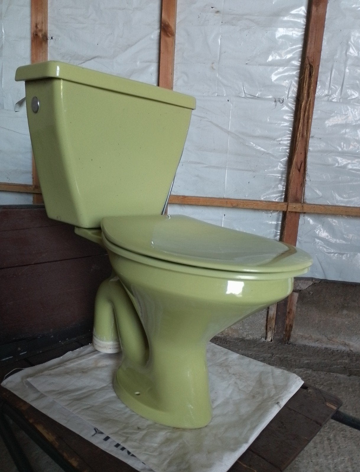 WC pot verticale afvoer COMPLEET!, Doe-het-zelf en Bouw, Ophalen
