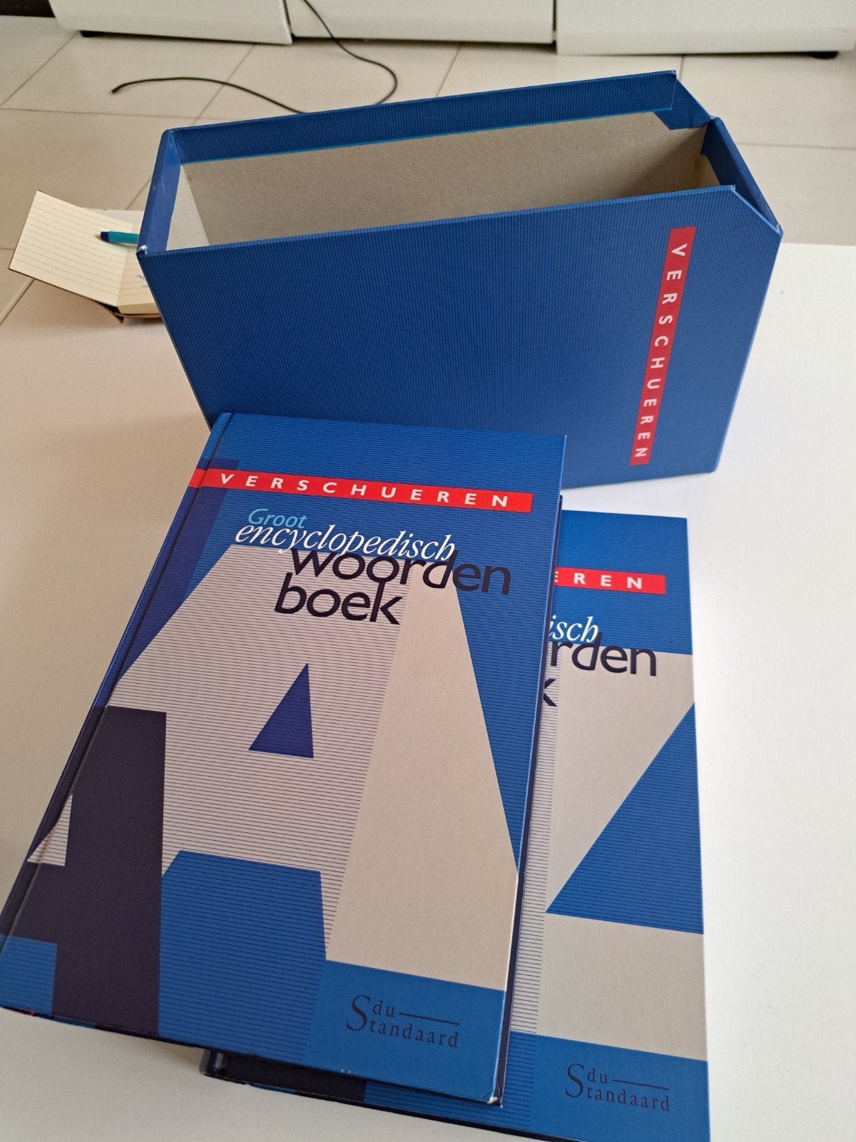 Verschueren Groot Encyclopedisch Woordenboek, Enlèvement ou Envoi