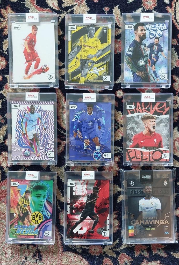 TOPPS voetbalkaarten - project 22 en total football, Ophalen, Nieuw, Losse kaart