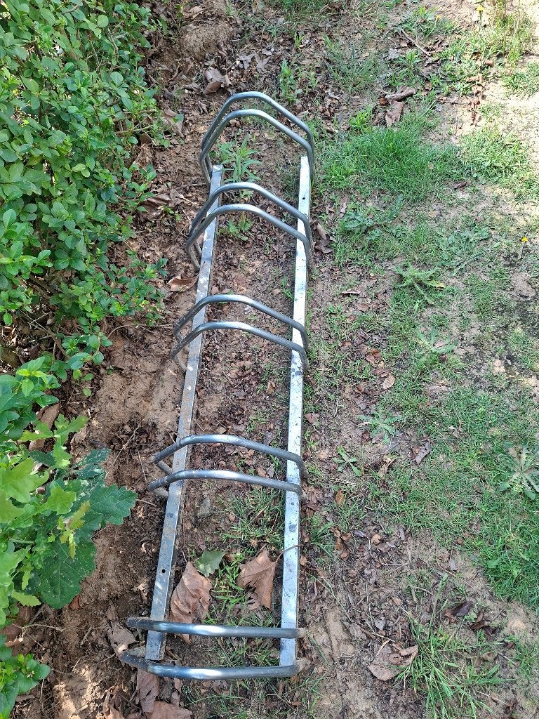 Fietsenrek voor 5 fietsen, Fietsen en Brommers, Ophalen, Gebruikt