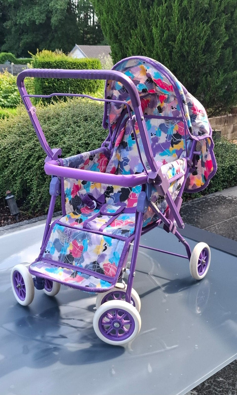 speelgoedbuggy, Ophalen