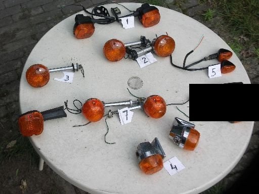Knipperlichten Honda Suzuki Kawasaki Yamaha Guzzi  BMW, Motos, Enlèvement, Utilisé