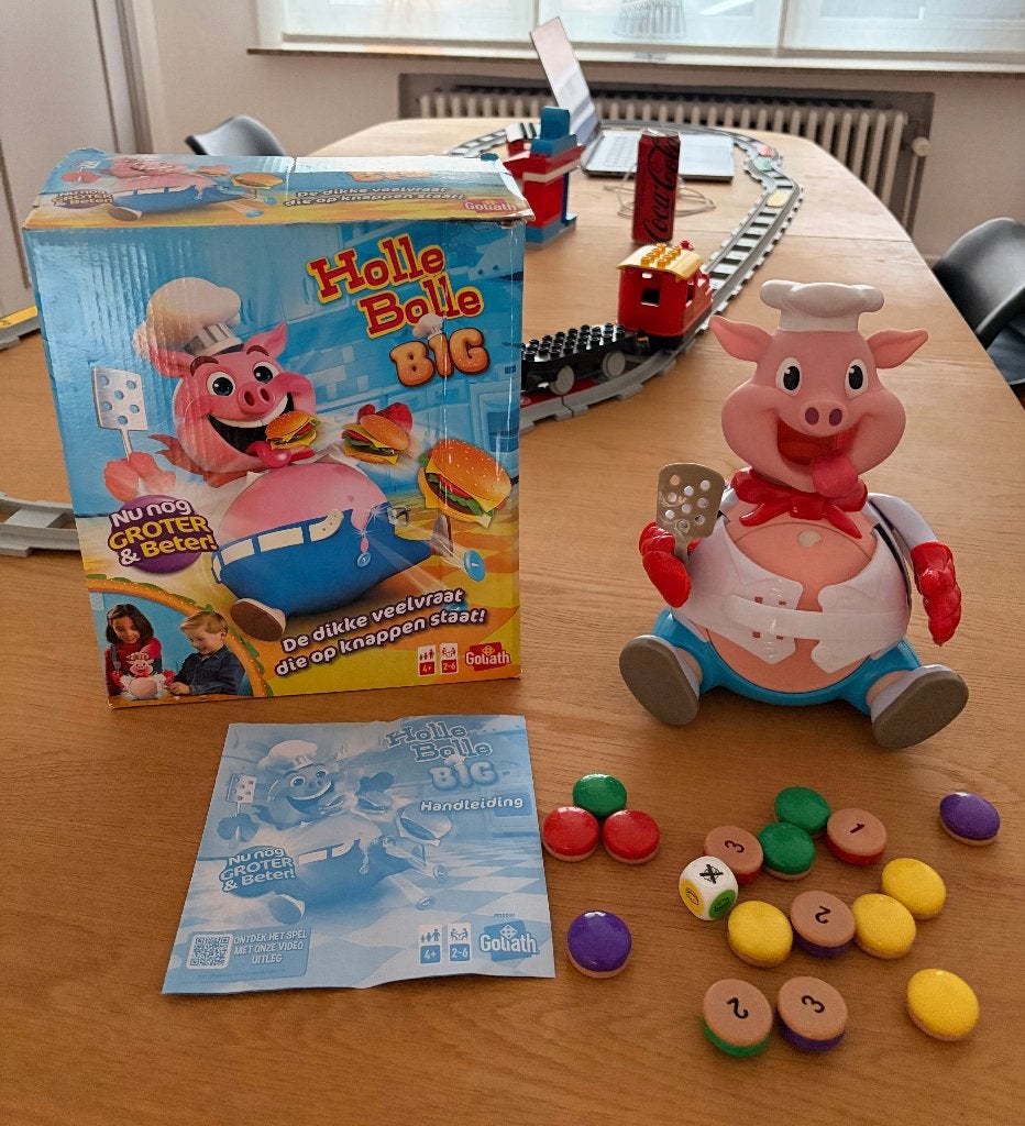Goliath Holle Bolle Big (NL) - Actiespel - Kinderspel, Hobby en Vrije tijd, Drie of vier spelers, Ophalen, Gebruikt, Goliath