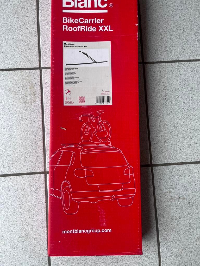 Porte velo de toit neuf, Vélos & Vélomoteurs, Enlèvement, Neuf