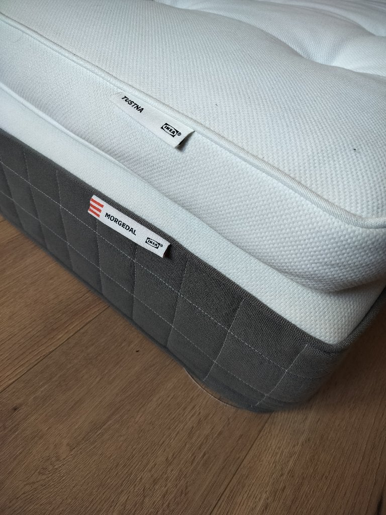 Matras 160x200 Morgedal+ topper, Matelas, Comme neuf, Enlèvement, 200 cm