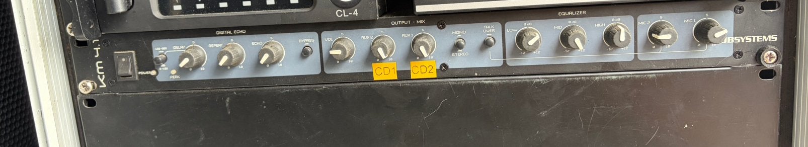 KM 4.1 JBsystems echo Karaoke mixer, Muziek en Instrumenten, Mengpanelen, Ophalen of Verzenden, Zo goed als nieuw