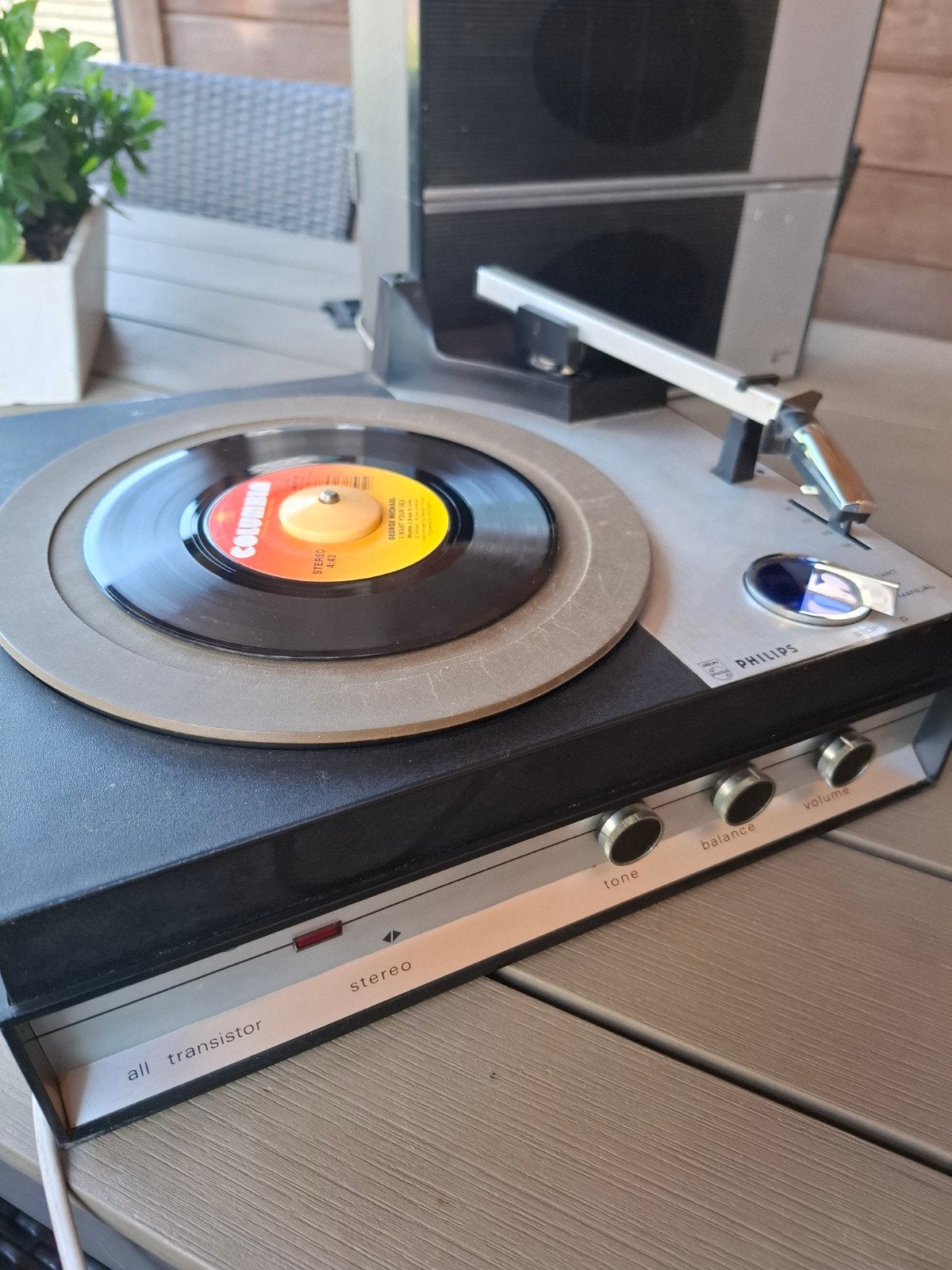 Vintage platenspeler, Enlèvement, Tourne-disque, Philips