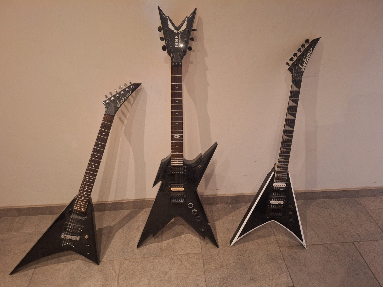 Lot Metal Gitaren te koop, Enlèvement, Utilisé, Solid body, Autres marques