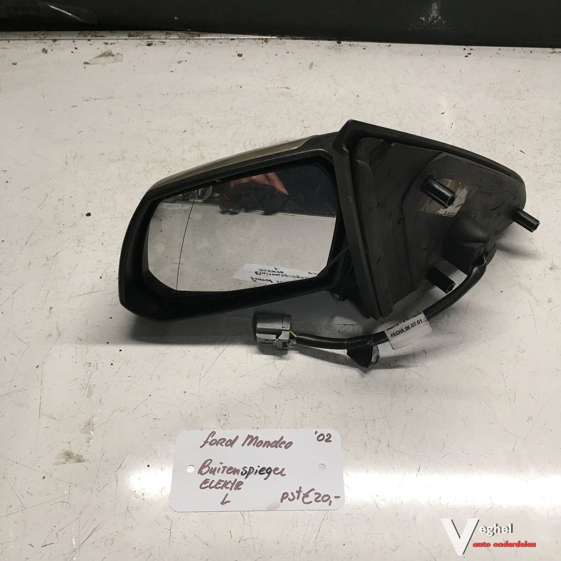 Ford Mondeo 2002 Buitenspiegel Elektr  Linksvoor, Gebruikt, -, -, Ophalen of Verzenden