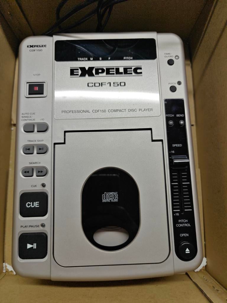DJ CD-Speler Expelec CDF150, Ophalen of Verzenden, Nieuw, Dj-set, Overige merken