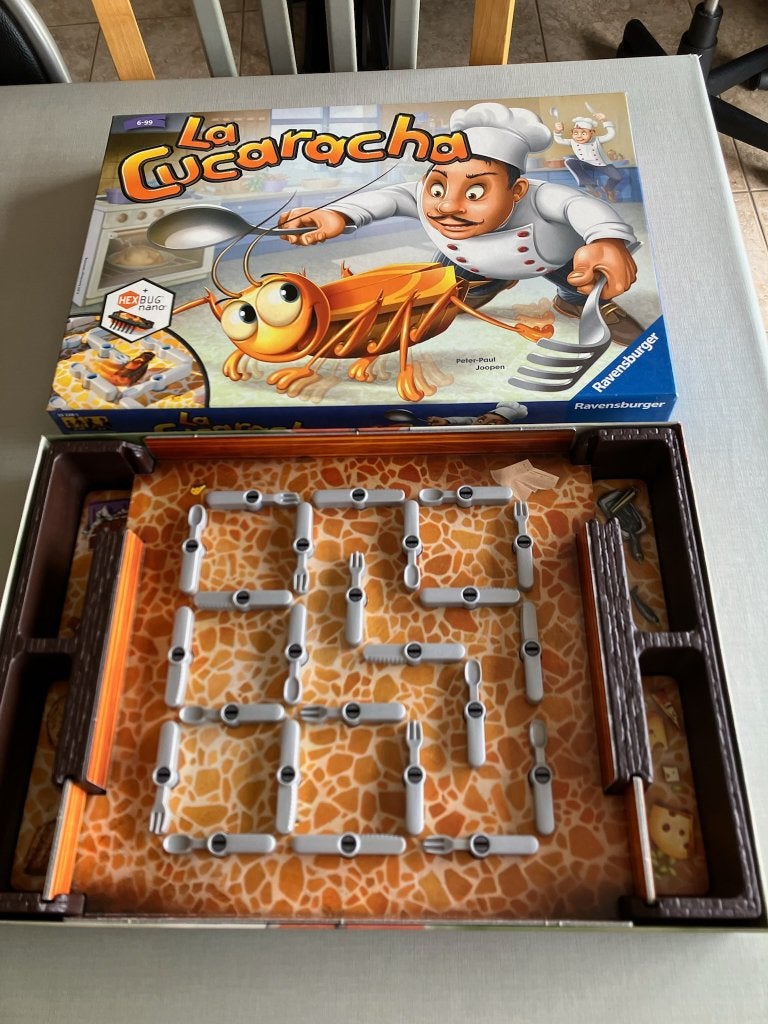 La Cucaracha, Trois ou quatre joueurs, Enlèvement ou Envoi, Comme neuf, Ravensburger