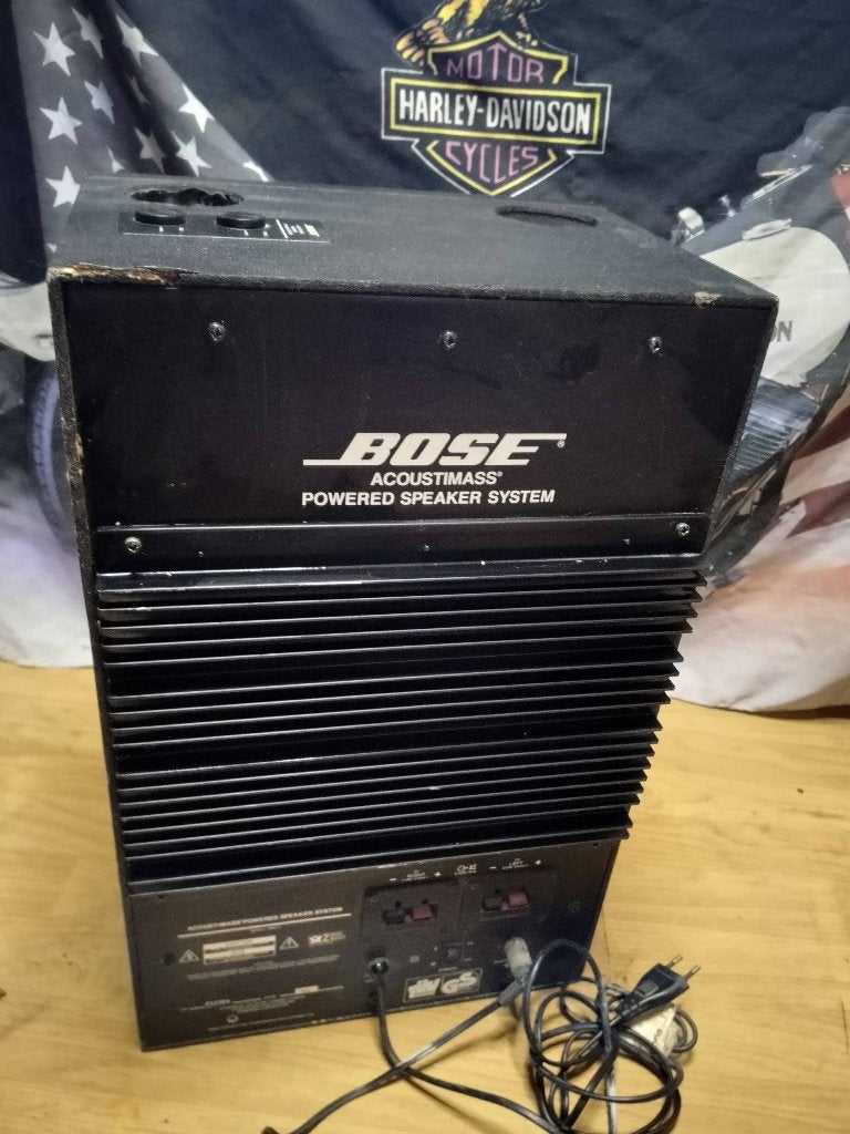 Bose, TV, Hi-fi & Vidéo, Subwoofer, Entrée AUX, 60 à 120 watts, Enlèvement
