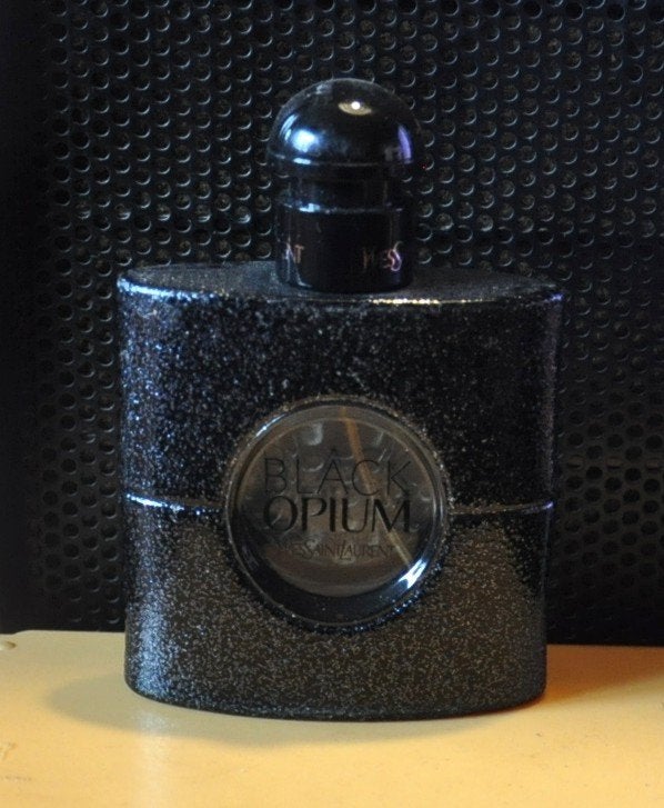 bouteille fiole parfum vide black opium (24), Collections, Parfums, Enlèvement ou Envoi, Utilisé, Bouteille de parfum