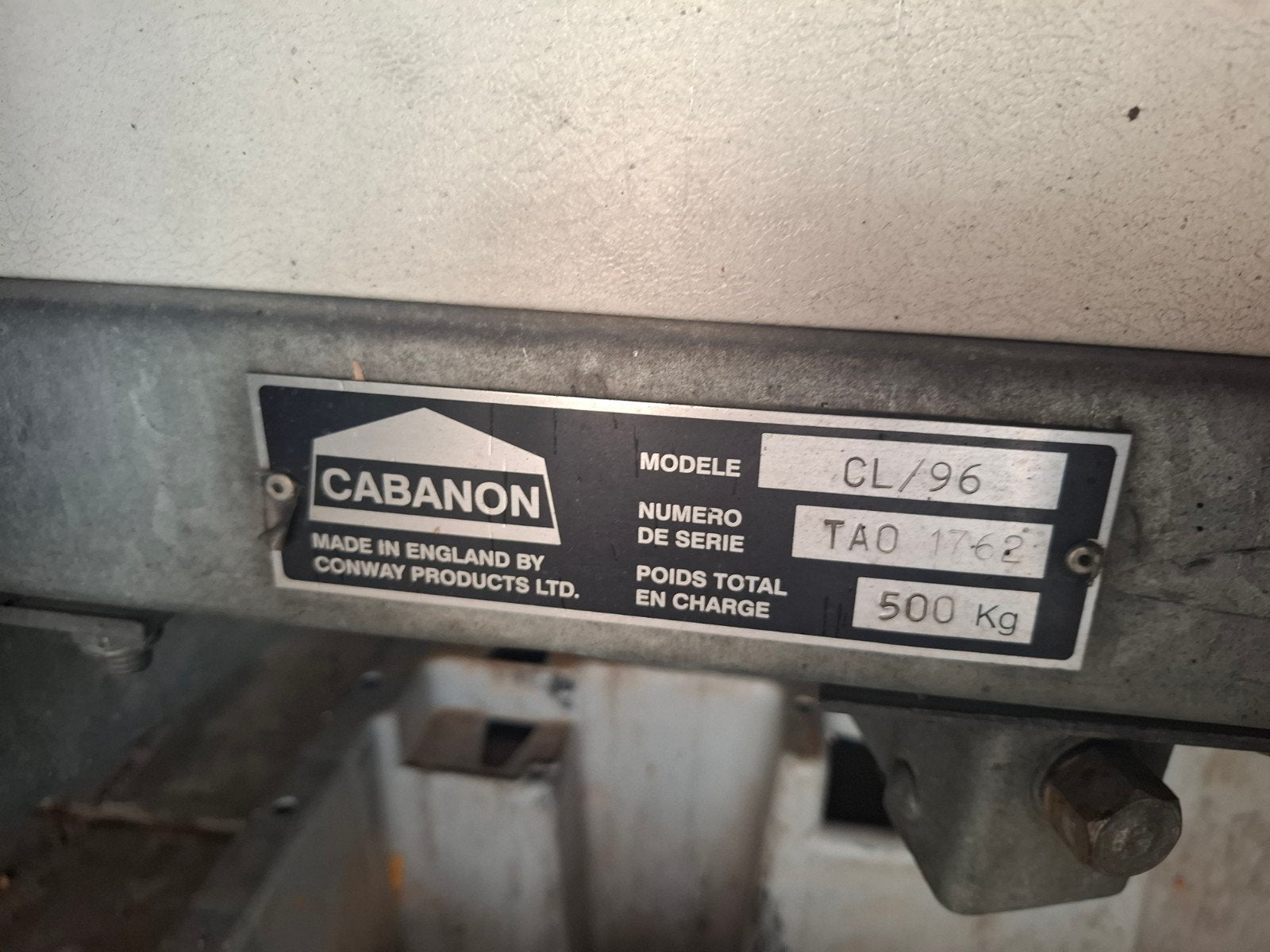 vouwwagen touring Cabanon, Caravanes & Camping, Caravanes pliantes, Cabanon, Enlèvement