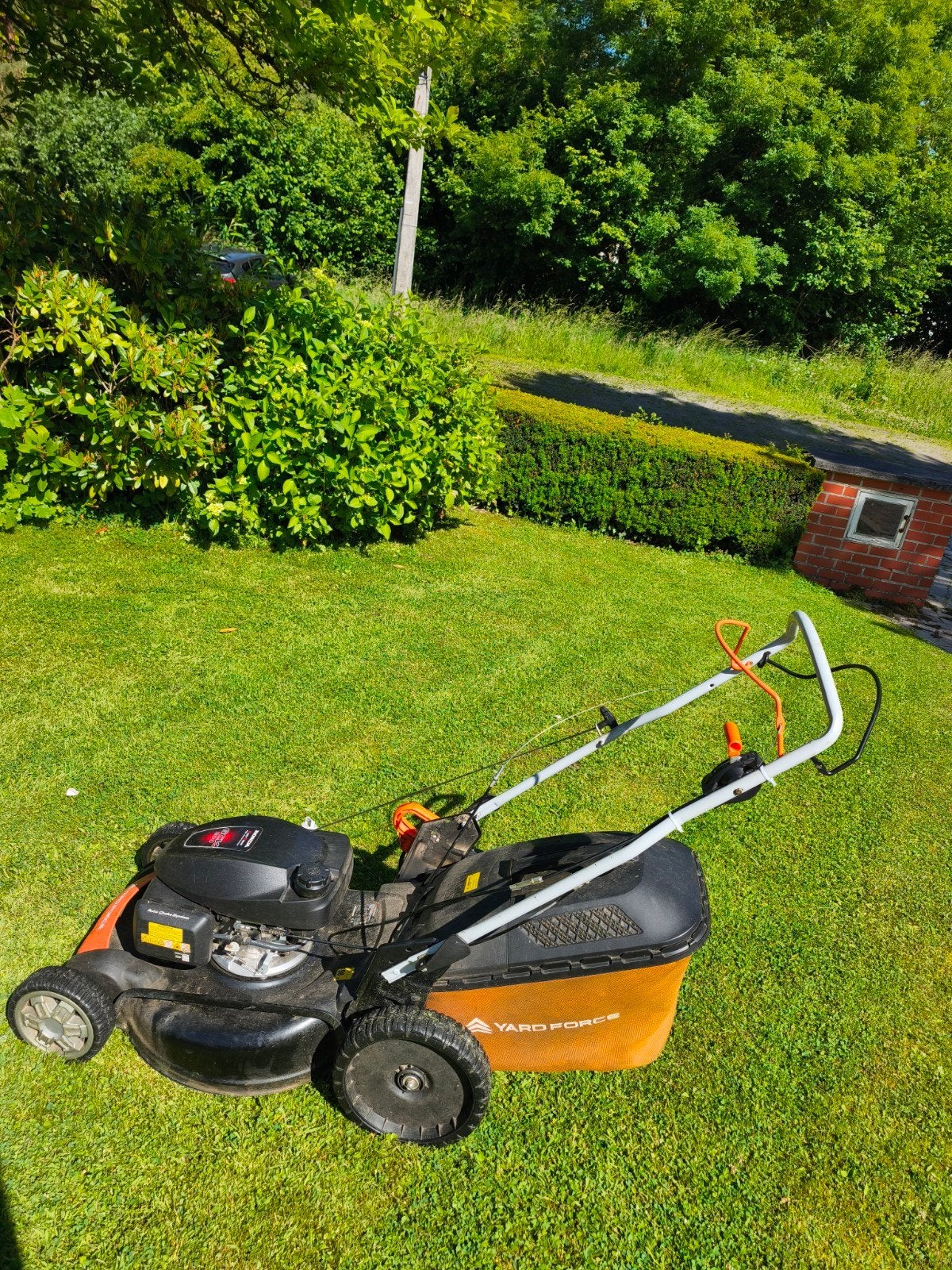 Tondeuse thermique moteur Honda câble traction à remplacer, Tuin en Terras, Grasmaaiers, Opvangbak, Ophalen