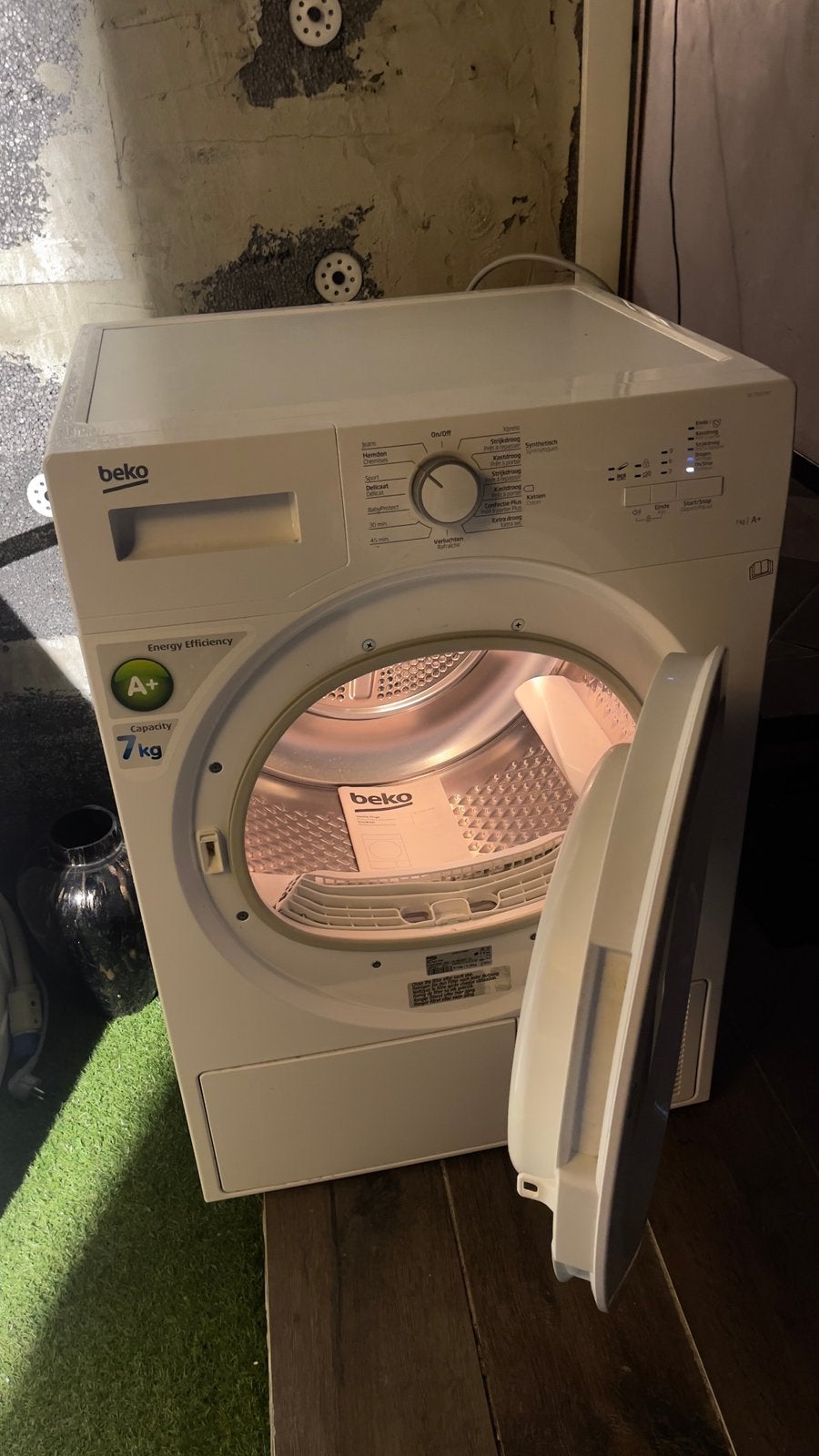 sèche linge à condensation beko 7KG A+ etat Neuf !, Electroménager, Sèche-linge, 6 à 8 kg, Enlèvement ou Envoi, Chargeur frontal