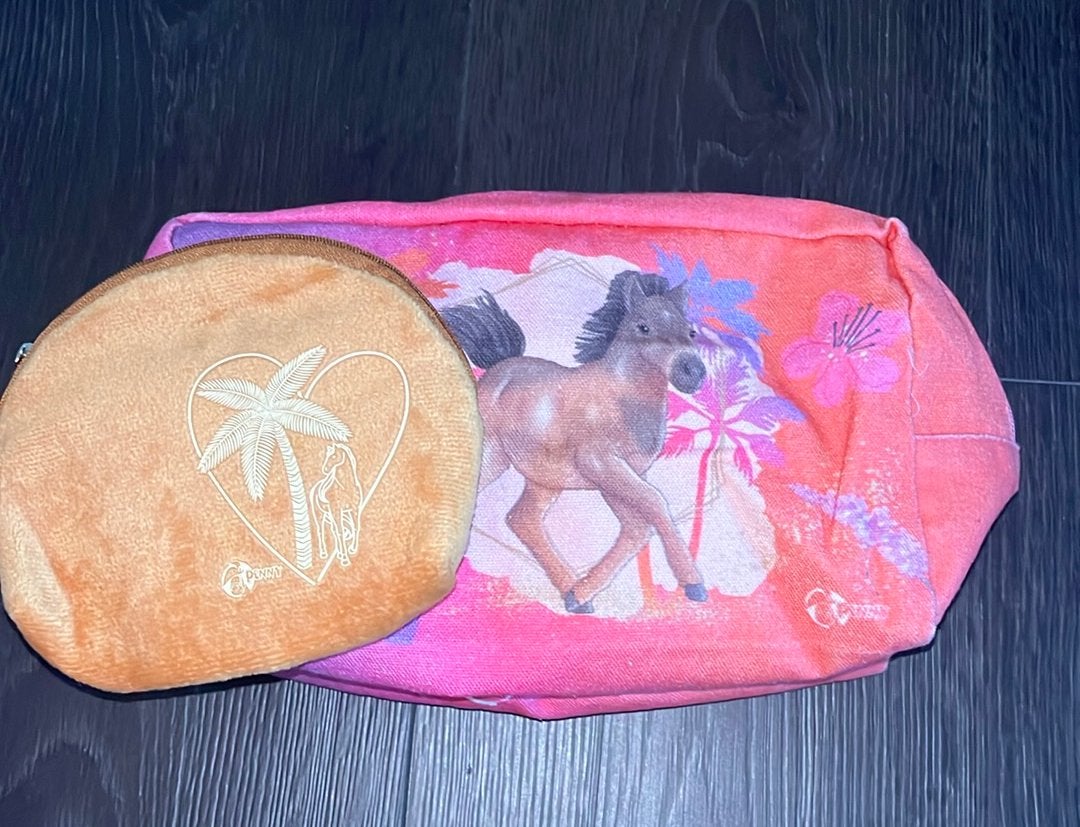 Set toilettasjes paarden, Ophalen, Zo goed als nieuw, Meerkleurig, Meisje