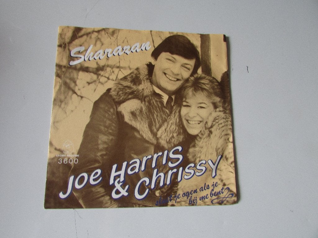 JOE HARRIS & CHRISSY : SHARAZAN, SINGLE, Gebruikt, Originele persing, 7 inch, Ophalen of Verzenden