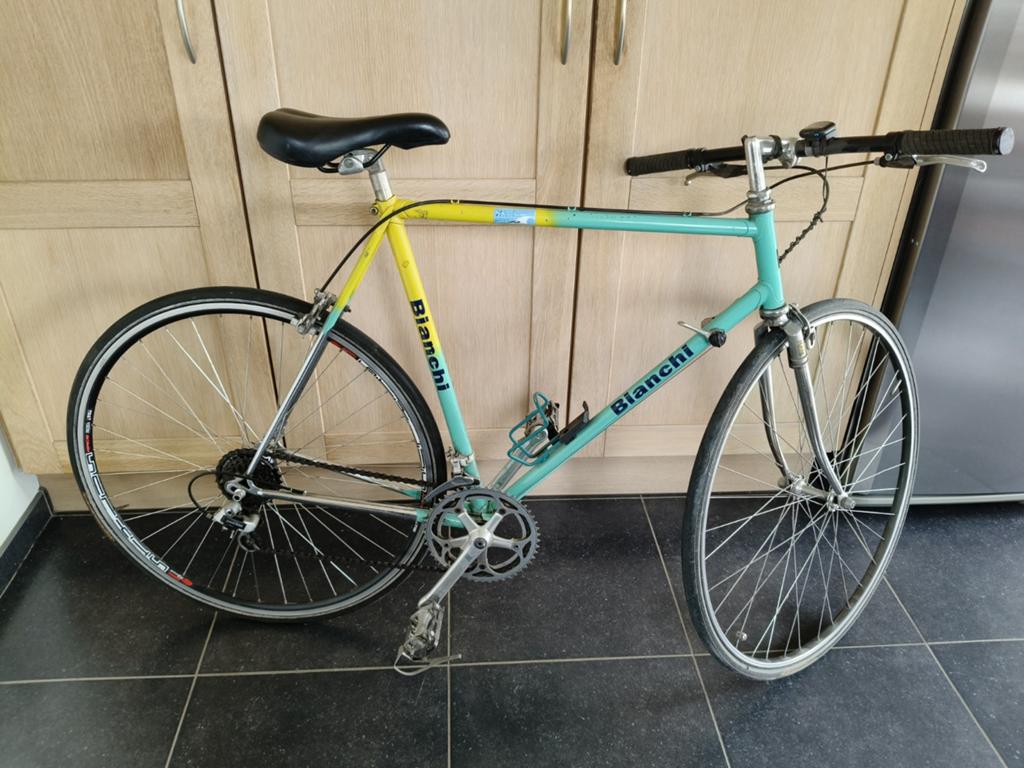 Koersfiets, Ophalen