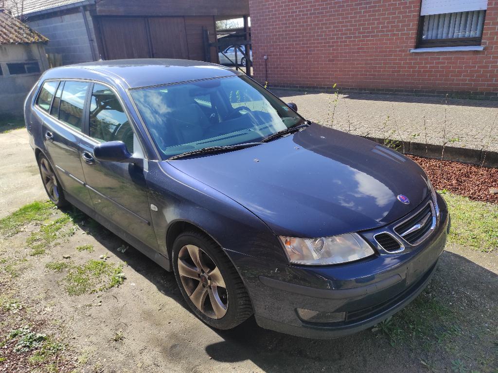 Saab 3-9 1.9TiD, Autos, Saab, Cuir, Achat, Boîte manuelle, 5 portes