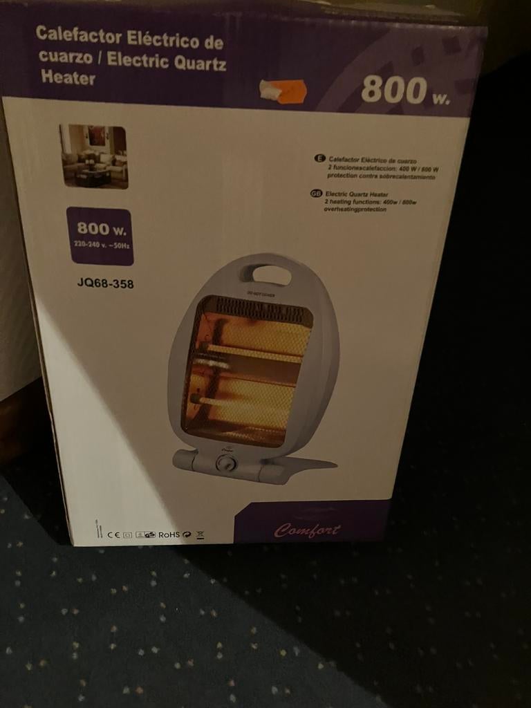 Elektrisch vuurtje, Ophalen, Zo goed als nieuw, Elektrisch