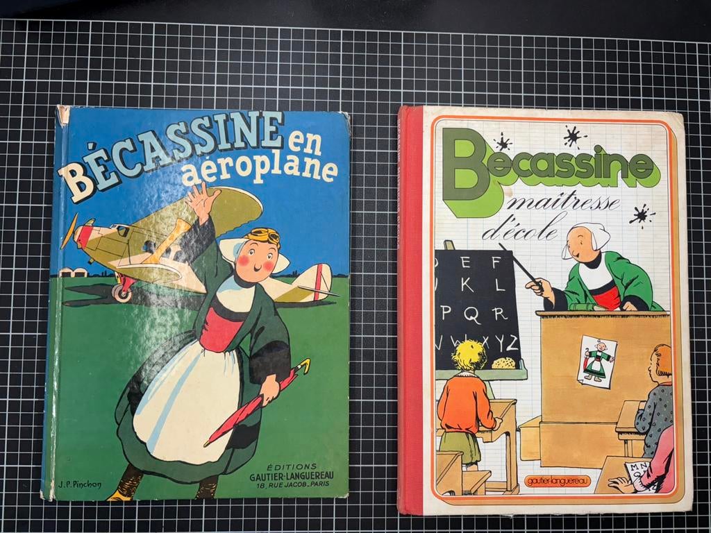 Albums Bécassine - Éditions vintage (1954 et 1981), Livres, Livres d'images & Albums d'images, Comme neuf, Enlèvement