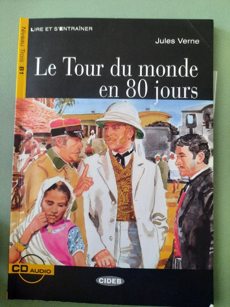 Le tour du monde en 80 jours, Boeken, Ophalen, Frans, Jules verne, Zo goed als nieuw