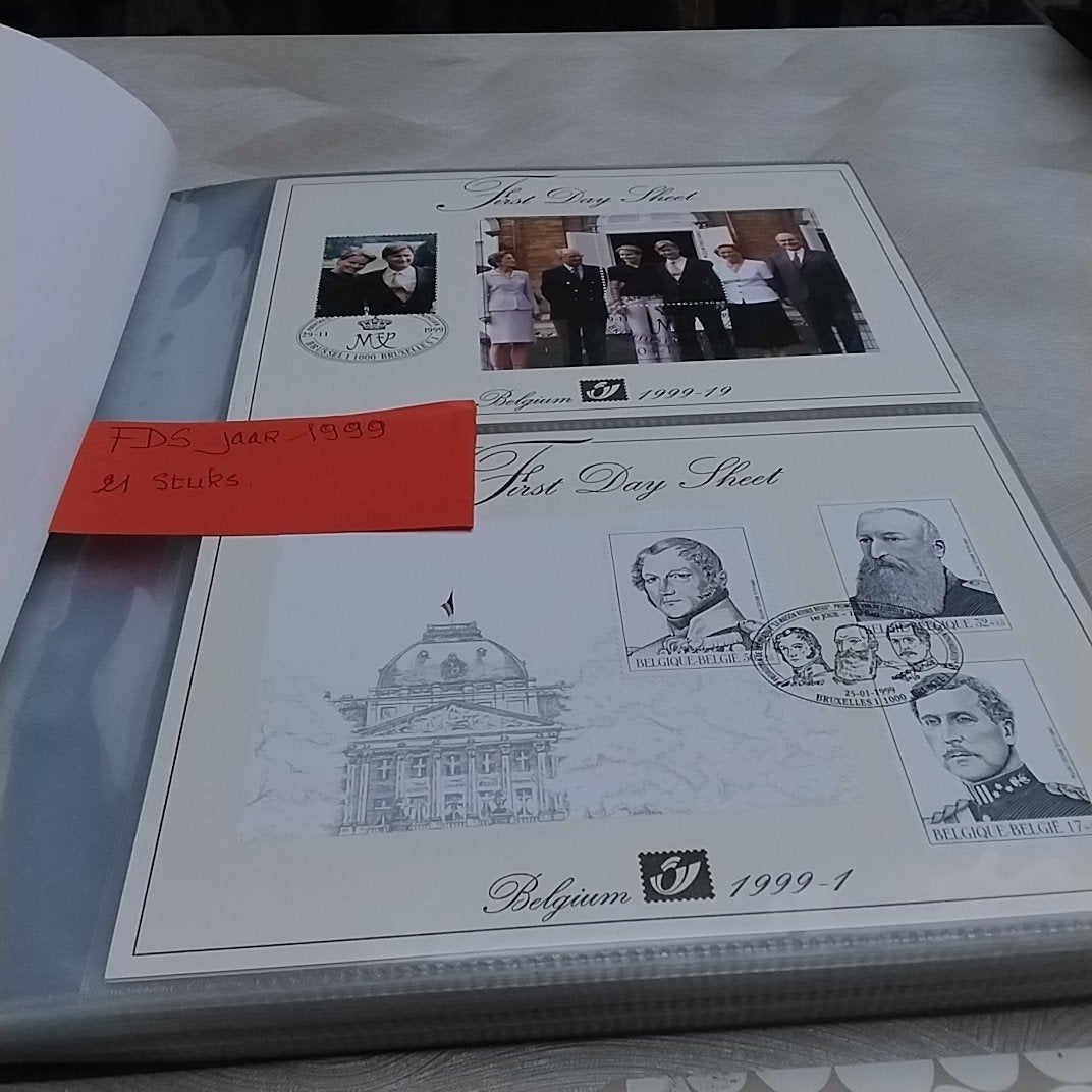 BELGIE FDS jaar 1999 volledig, Postzegels en Munten, Ophalen of Verzenden