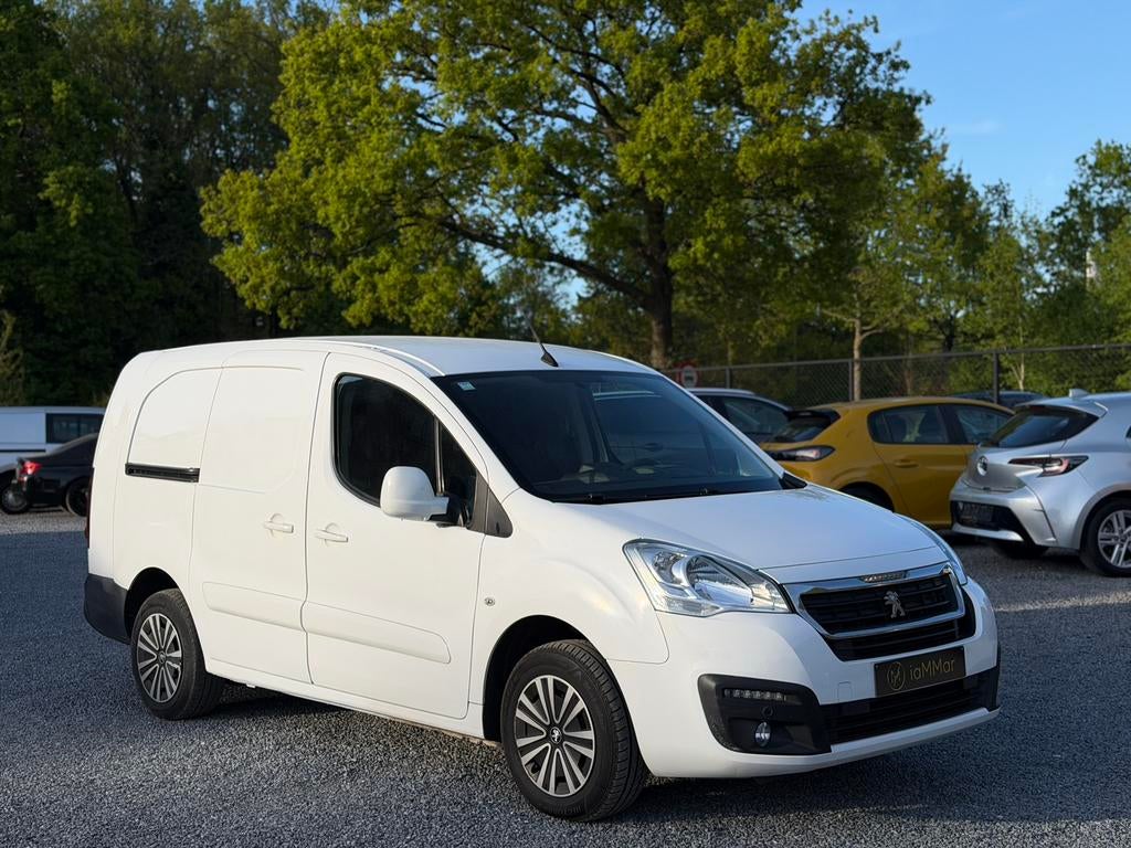 PEUGEOT PARTNER MAXI - BTW IN, Auto's, Stof, Wit, Bedrijf, 1560 cc