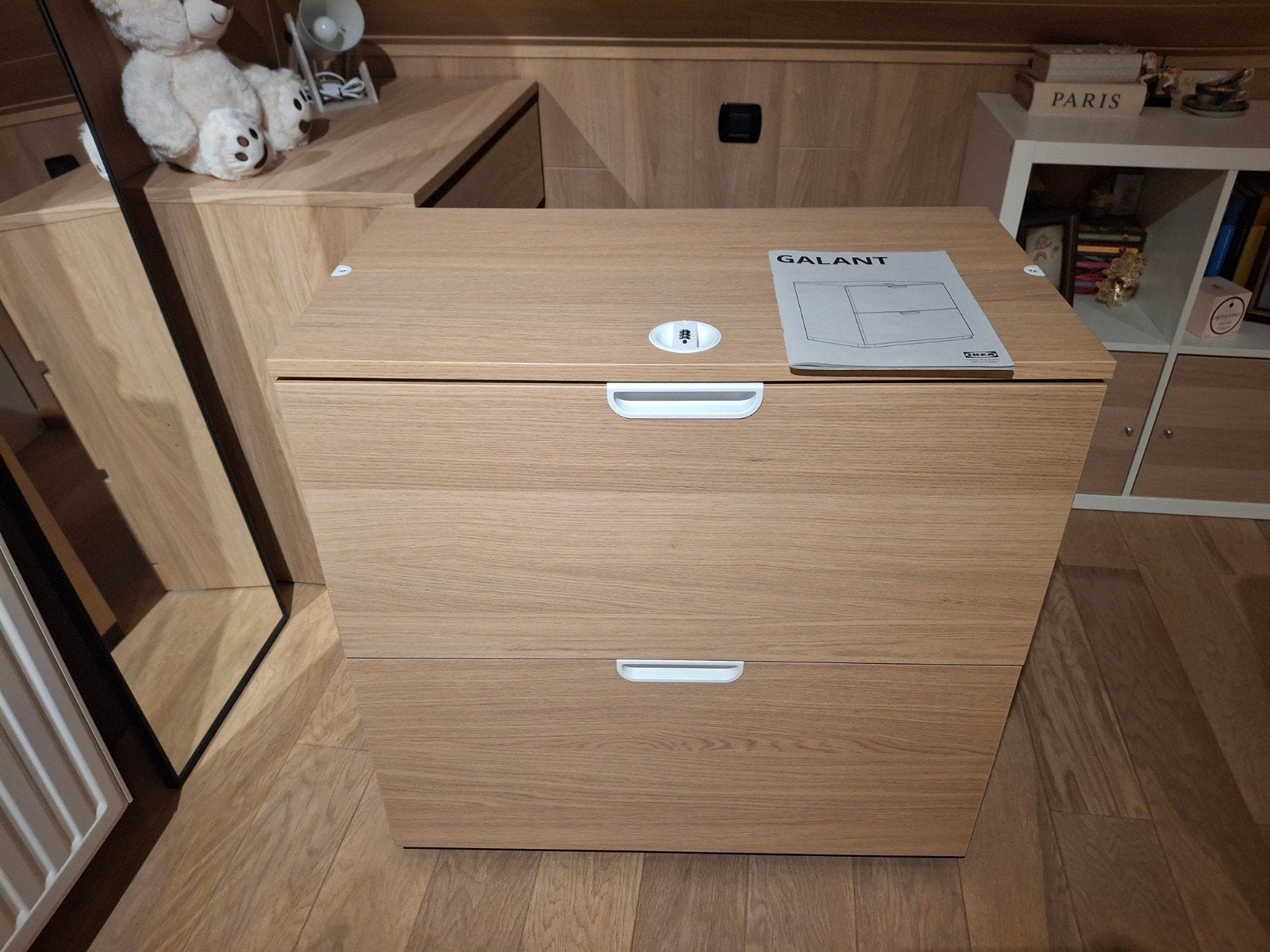 Bureau kast Hangmaphouder, Huis en Inrichting, Bureaus, Ophalen