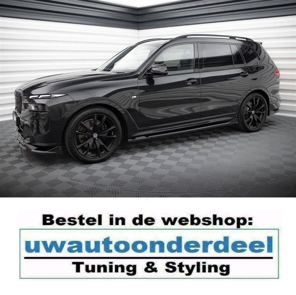 Maxton Design Spoiler Splitter Lip Bmw X7 G07 M Pack Facelif, Envoi