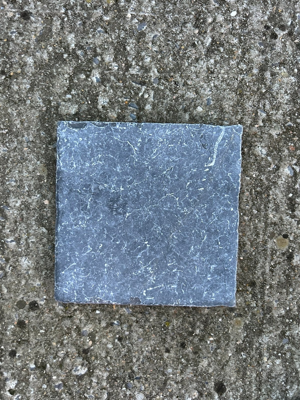 Belgische Blauwsteen 20x20 dikte 2cm, Enlèvement, Comme neuf