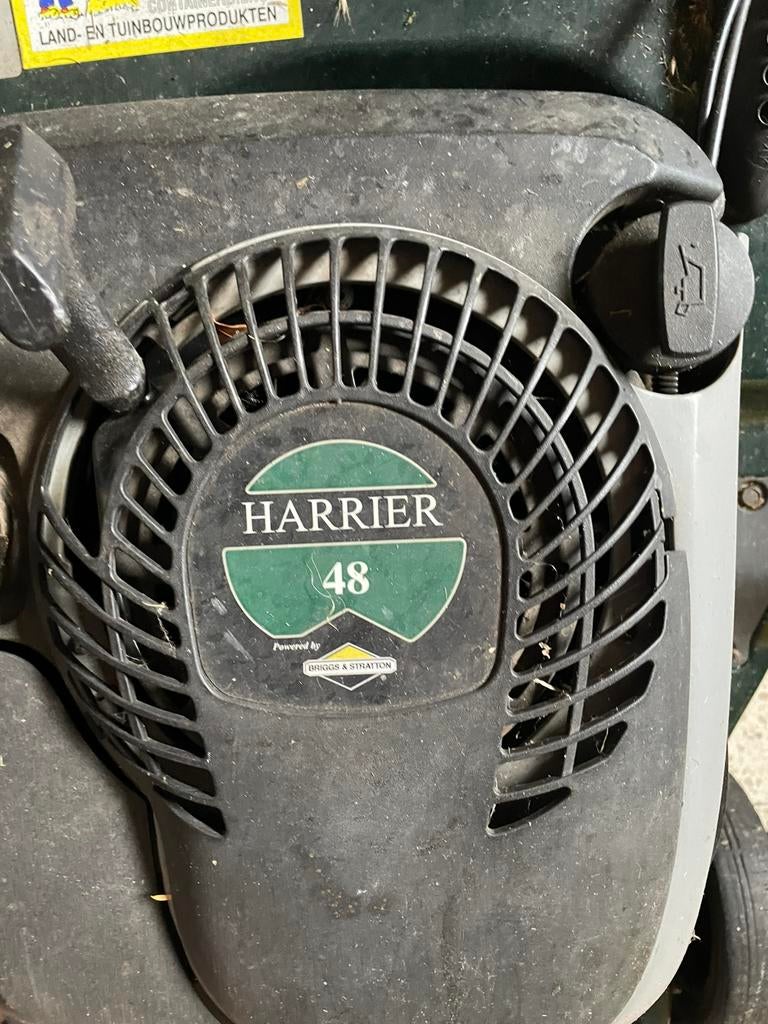 Grasmaaier op benzine, Tuin en Terras, Grasmaaiers, Ophalen, Cirkelmaaier, Gebruikt, Opvangbak