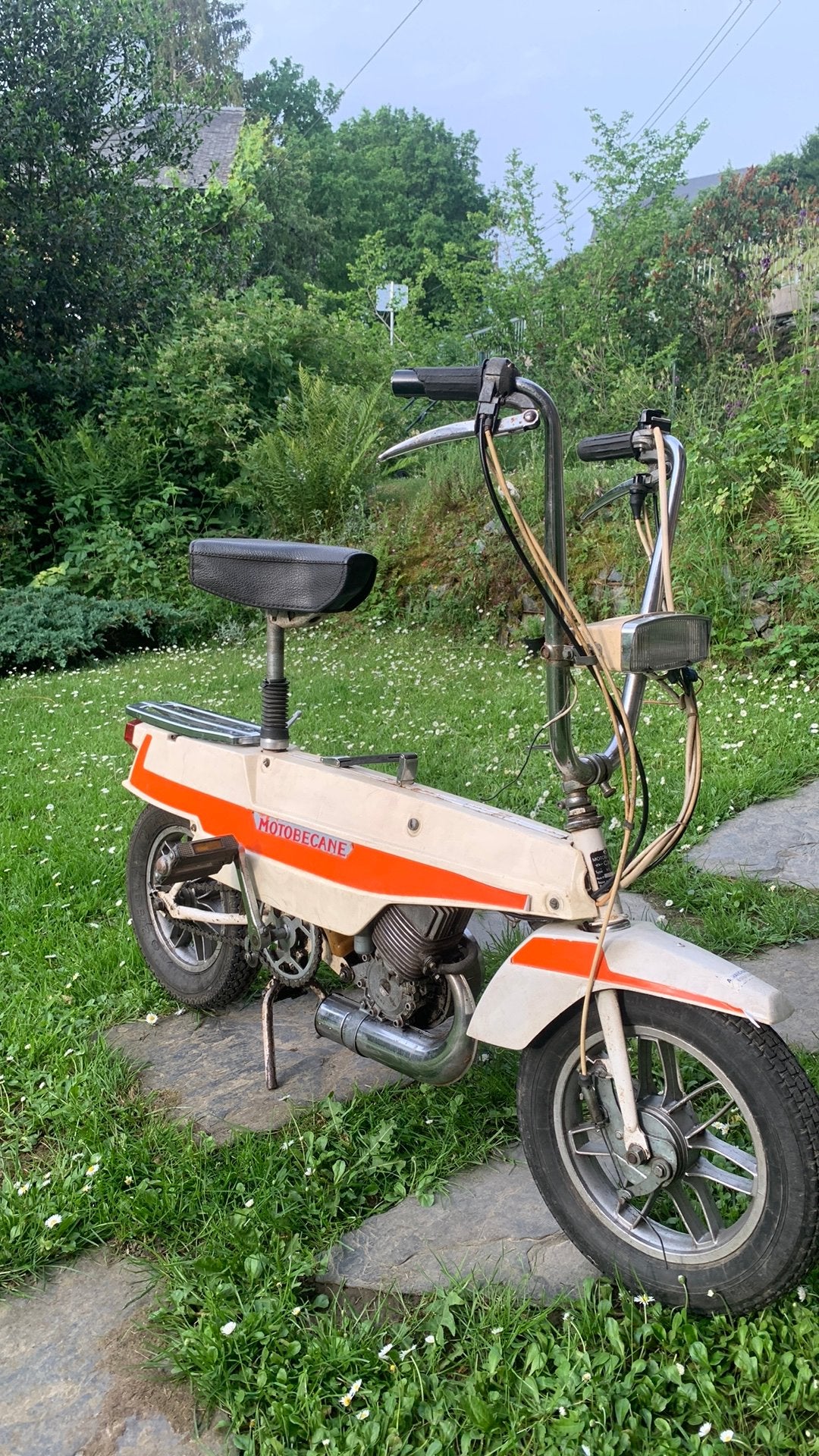 Motobecane mobyx x1, Klasse A (25 km/u), 1 versnellingen, 50 cc, Ophalen