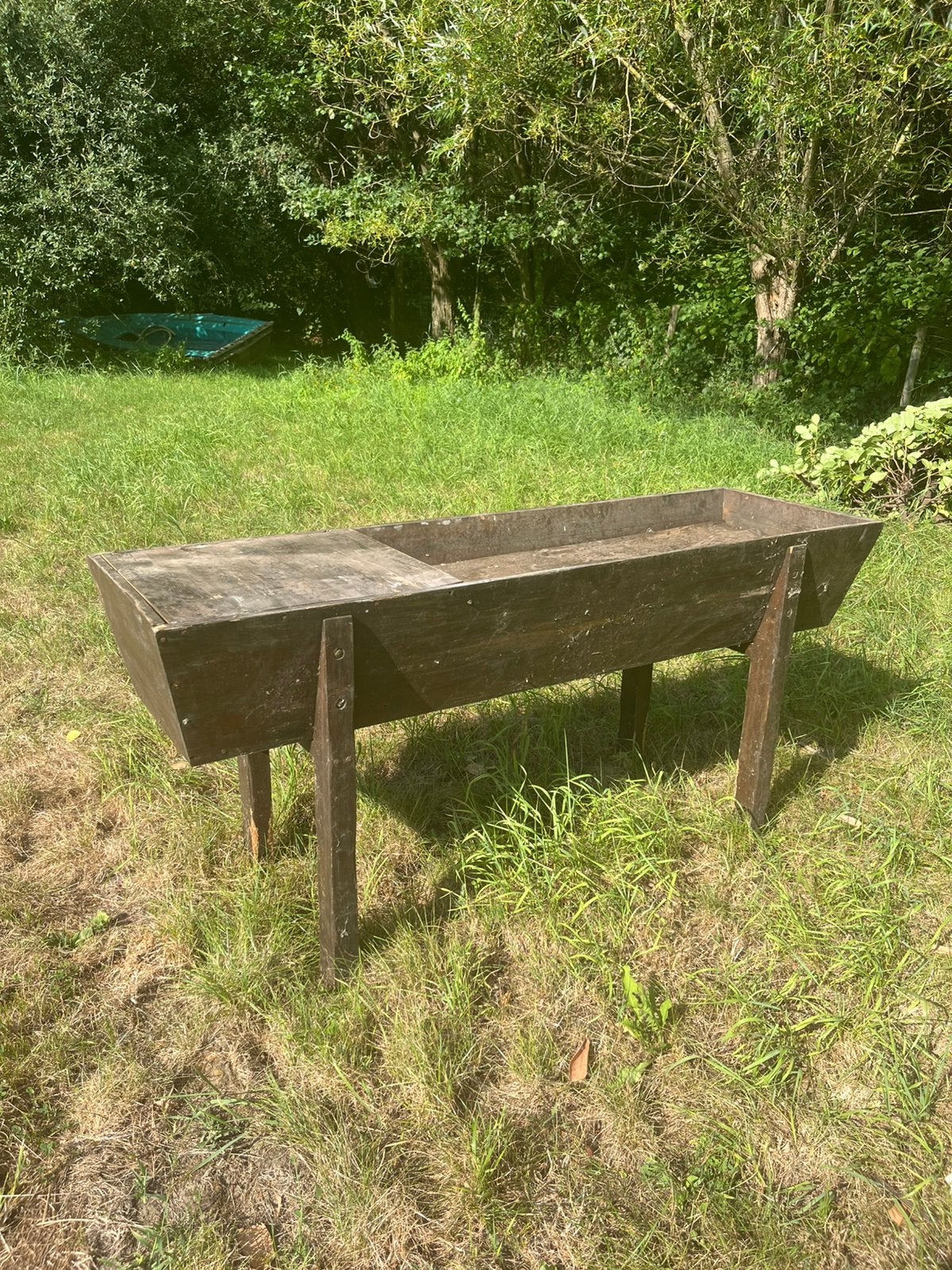 auge en bois, Enlèvement