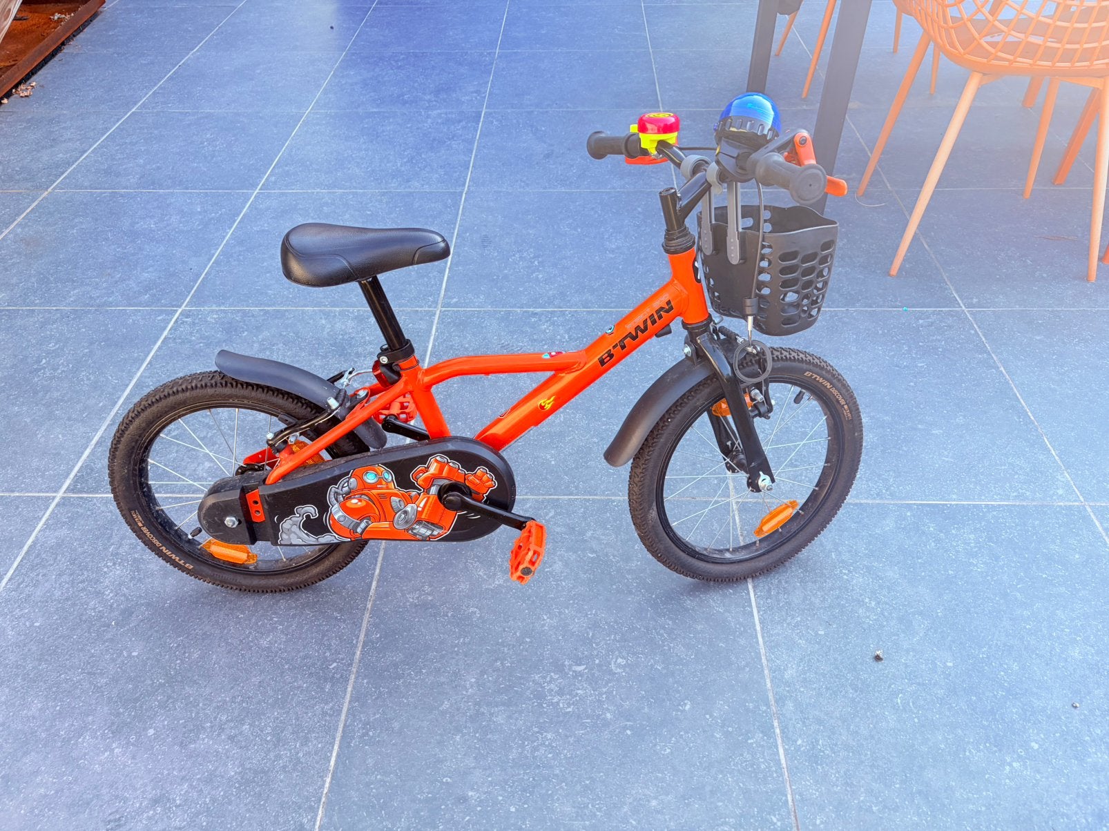 Fiets decathlon 16 inch, Fietsen en Brommers, Fietsen | Kinderfietsjes, Ophalen, Zo goed als nieuw