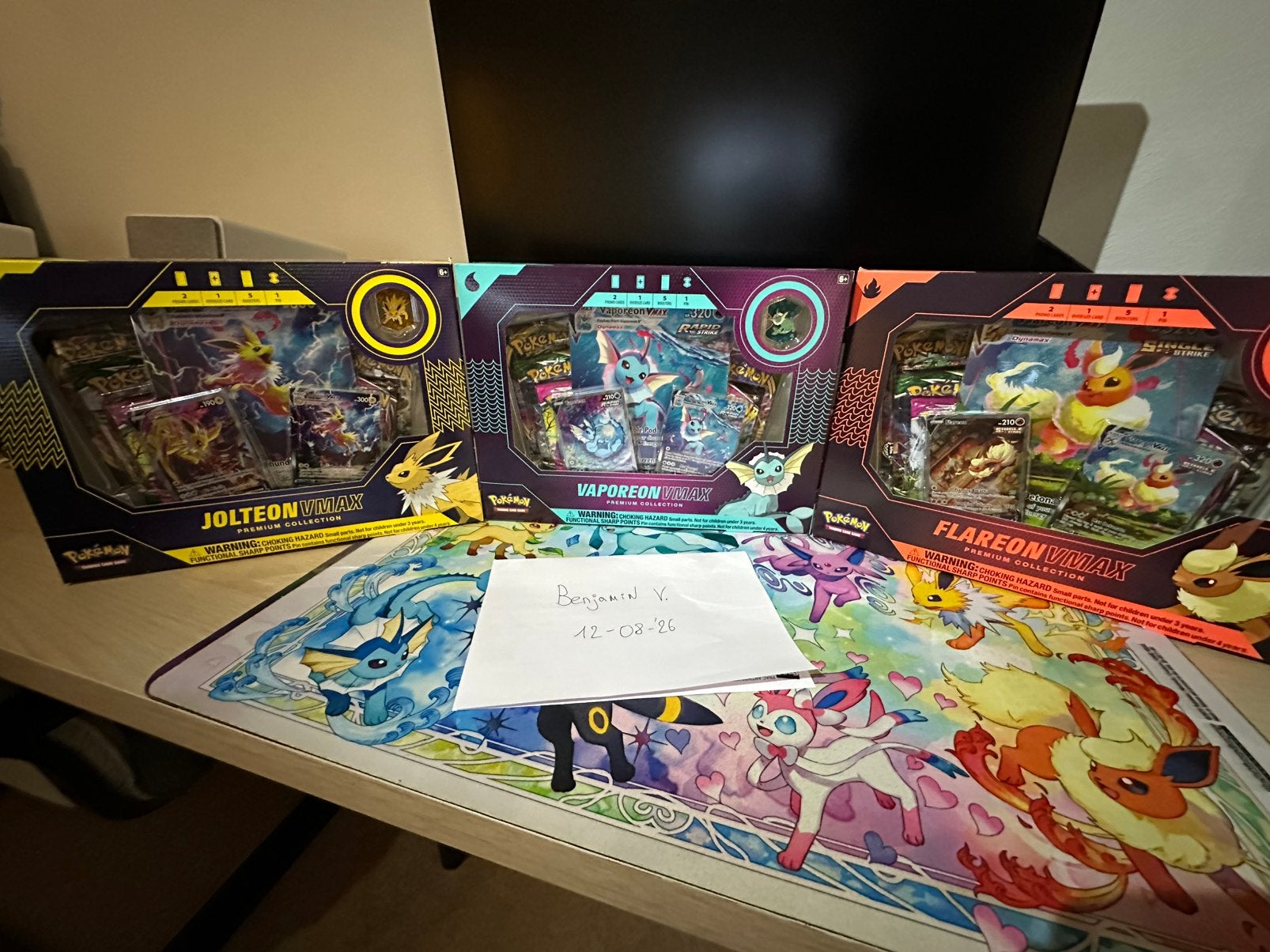 Eeveelution vmax premium collection, Ophalen, Zo goed als nieuw