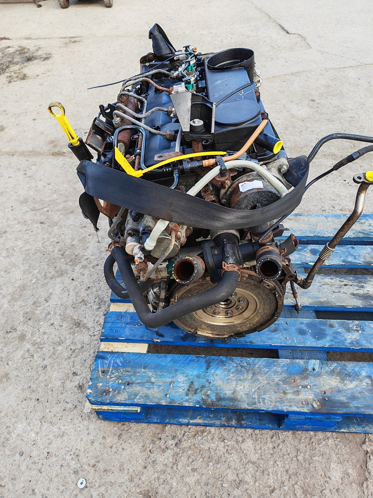 Moteur P8FA Complet FORD TRANSIT, Envoi, Utilisé, Skoda