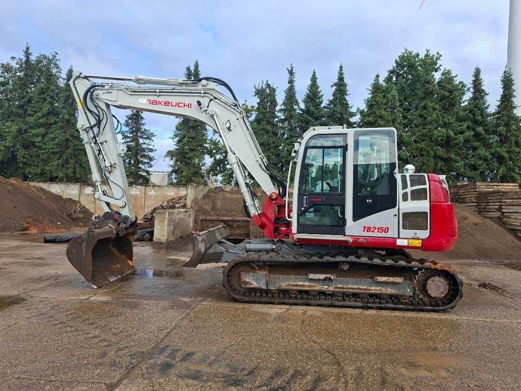 pelle takeuchi 15t, Enlèvement, Excavatrice