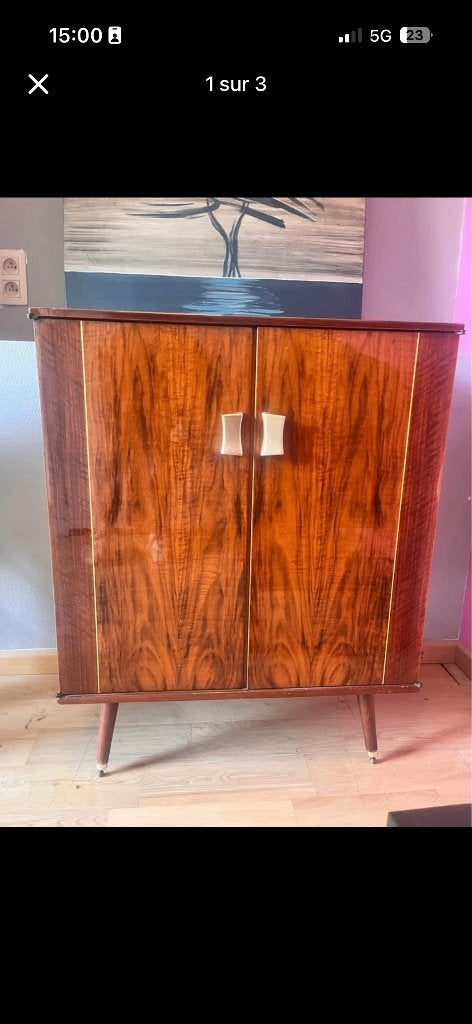Vintage dressoir, Huis en Inrichting, Ophalen, 100 tot 150 cm, Vintage, Zo goed als nieuw